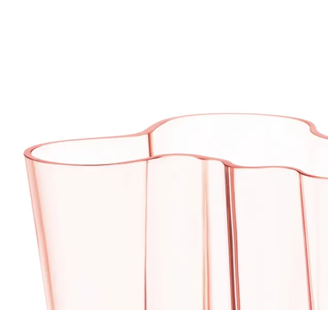Aalto vase lakserosa 160mm