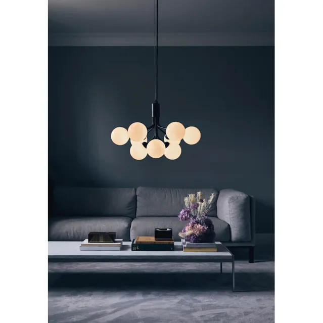 Apiales 9, satin black/opal