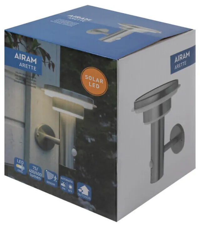 Arette vegglampe Utendørs, Solcelle