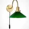 Axel vegglampe -Grønn