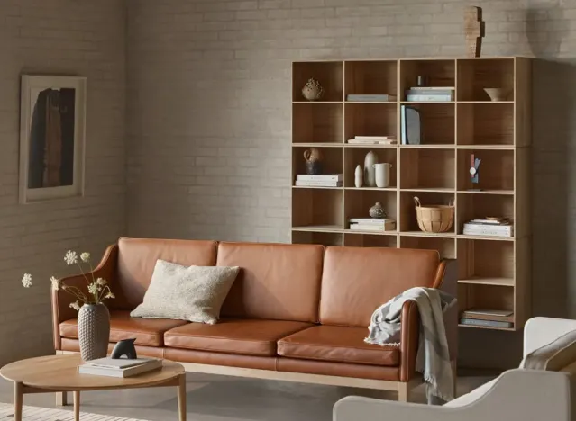 B98 Bokhylle, Eik -54×72