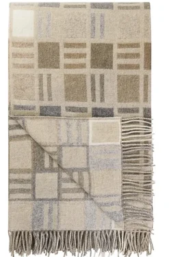 Bainbridge – ullpledd – natural