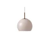 Ball Glass Pendel -Sand grå Ø18