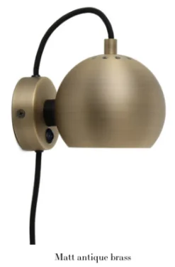 Ball Vegglampe