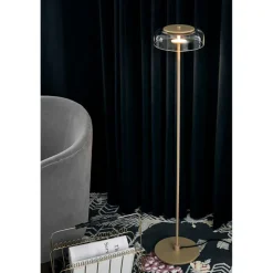 Blossi floor, gold/clear