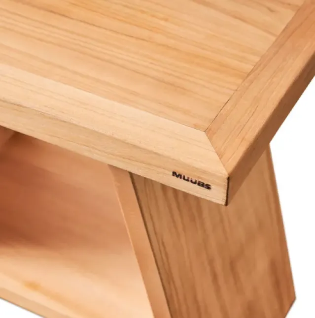 Bord / Taburet Tera – Teak