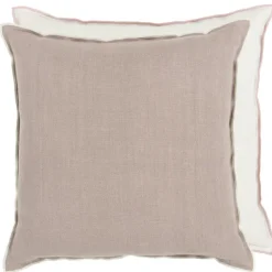 Brera Lino Cameo & Parchment Cushion