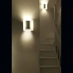 Butterfly Vegglampe – hvit