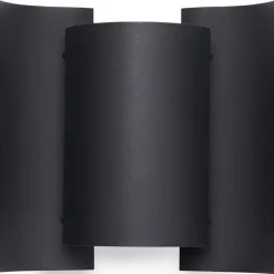 Butterfly Vegglampe – sort