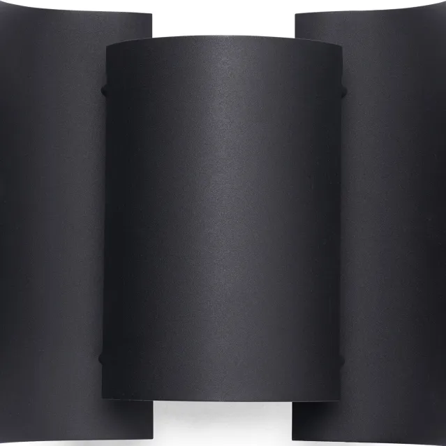 Butterfly Vegglampe – sort