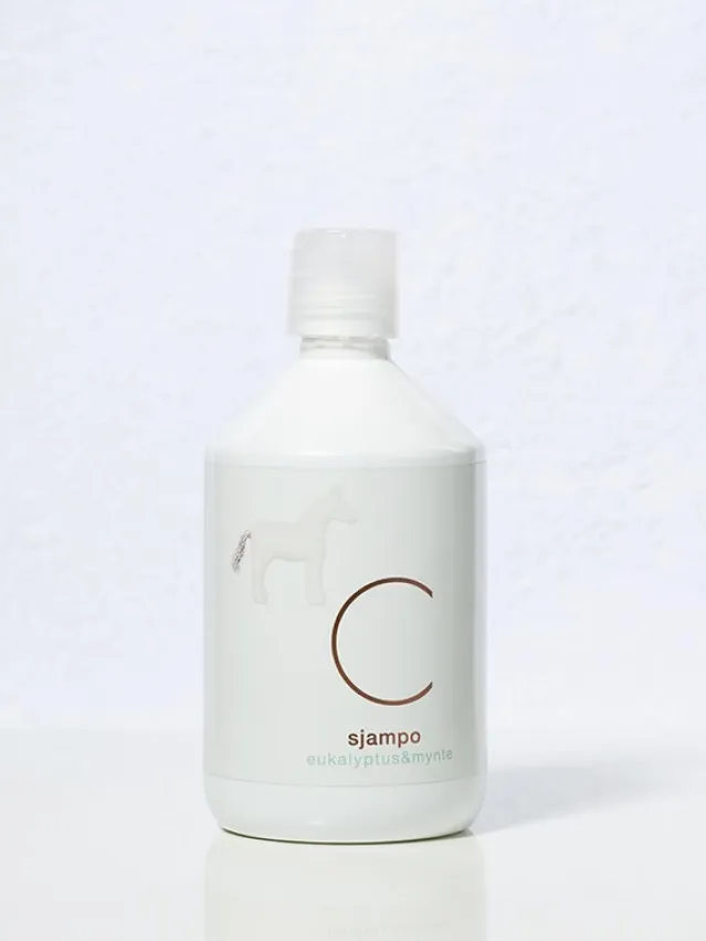 C sjampo eukalyptus og mynte 500ml