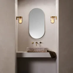 Cabin wall antique brass