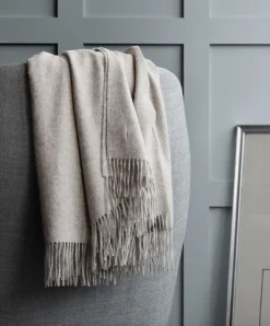 Classic pledd, Resirkulert alpakka og ull