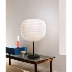 Common Table Lamp w/ricepaper shade