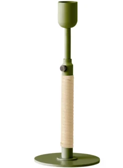 Duca Candleholder – olive green