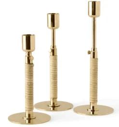 Duca Candleholder – olive green