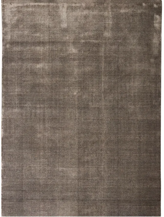 Earth bamboo gulvteppe – farge warm grey