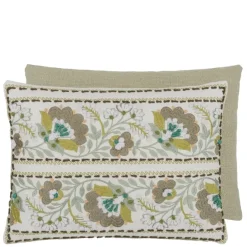 Enamel Flower Celadon pute