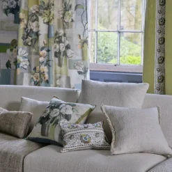 Enamel Flower Celadon pute