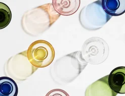 Flow glass med stett klar