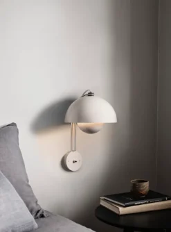 Flowerpot vegg VP8, Grå beige