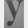 Grey Poster – Y