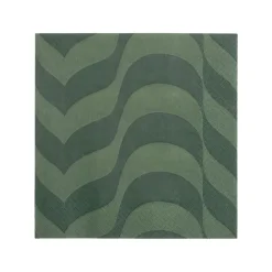 Iittala papirserviett 33 cm mosegrønn