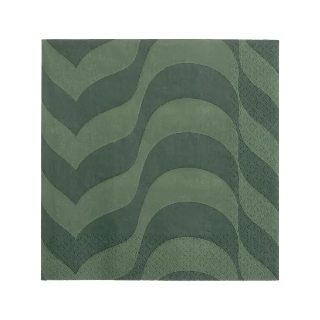 Iittala papirserviett 33 cm mosegrønn