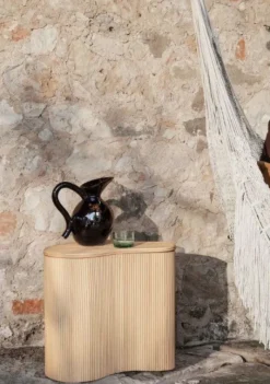 Isola Storage Table, Natural