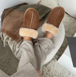 Jessica dametøfler, chestnut