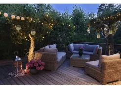 Kilau lyslenke Utendørs , Solcelle -10m