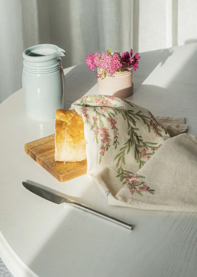 Kjøkkenhåndkle -Lyng