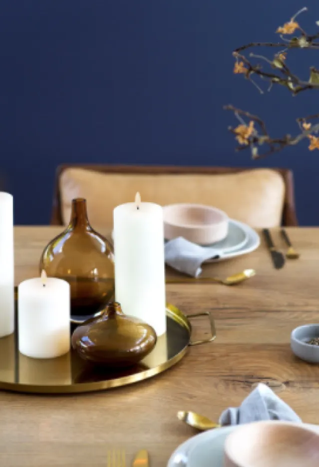 LED Kubbelys – Hvit Ø5×7,5 cm