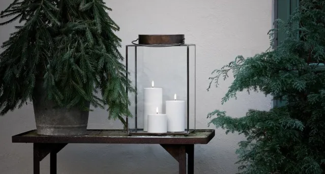 LED kubbelys -UTENDØRS 10,1×12,8cm