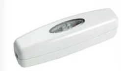 Ledningsdimmer LED/Halogen Hvit