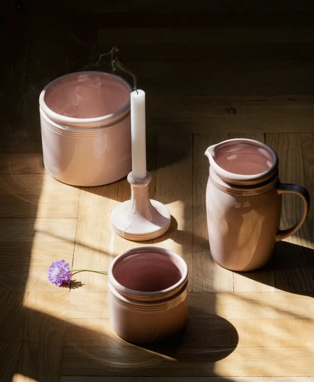 Legacy Krukke small, soft rose