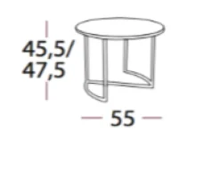 Ljå Coffee Table – Smoked Oak