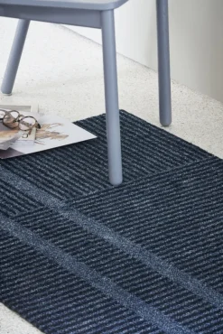 Løype Stormy Blue 85×115 cm