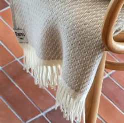 Mello -Warm Grey Pledd