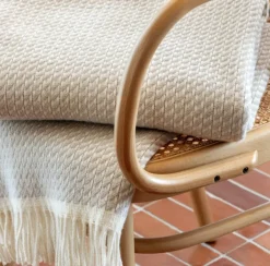 Mello -Warm Grey Pledd