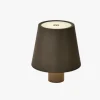 Mida -Oppladbar lampe, sort/brun