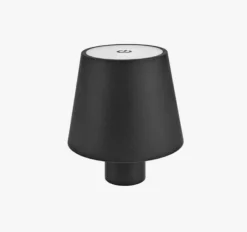 Mida -Oppladbar lampe, sort/brun