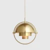 Multi-Lite Pendel – All Brass