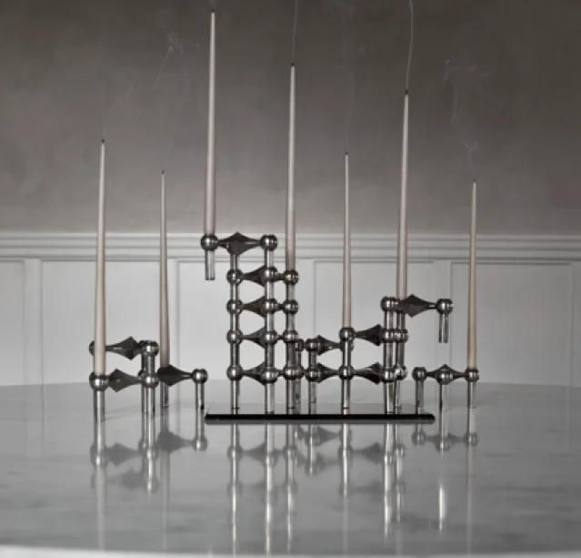 Nagel Candles, black 6 pk