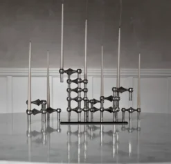 Nagel Candles, dusty green 6 pk