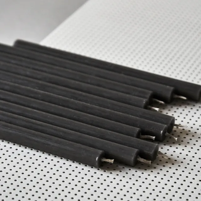 Nagel Candles sort, 12 pk