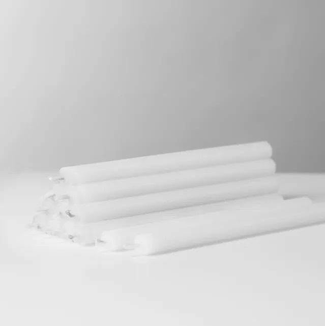 Nagel Candles, white 12 pk