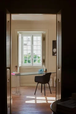 Nilla telysholder -Lysblå, 12cm