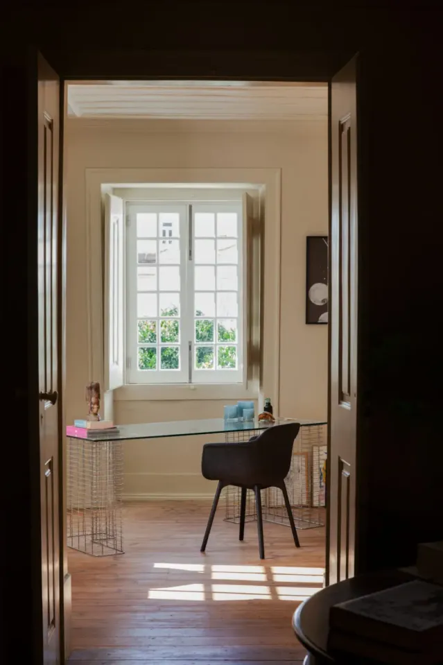 Nilla telysholder -Lysblå, 12cm