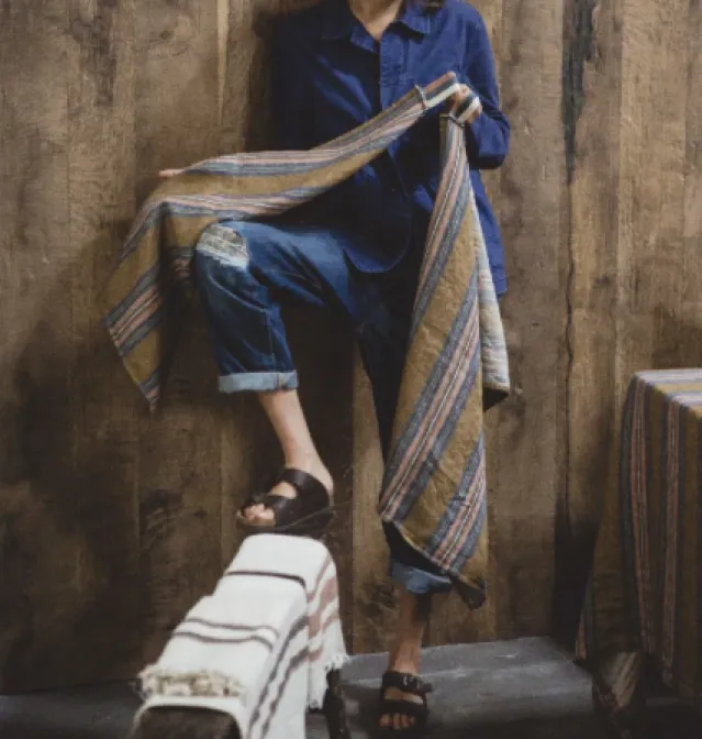 Olympia håndhåndkle -Stripe